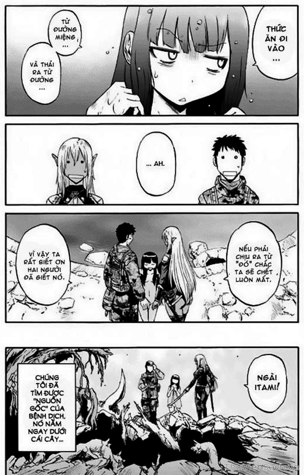 Truyện Tranh Phía Sau Cánh Cổng Bóng Tối Của Hư Không! trang 6