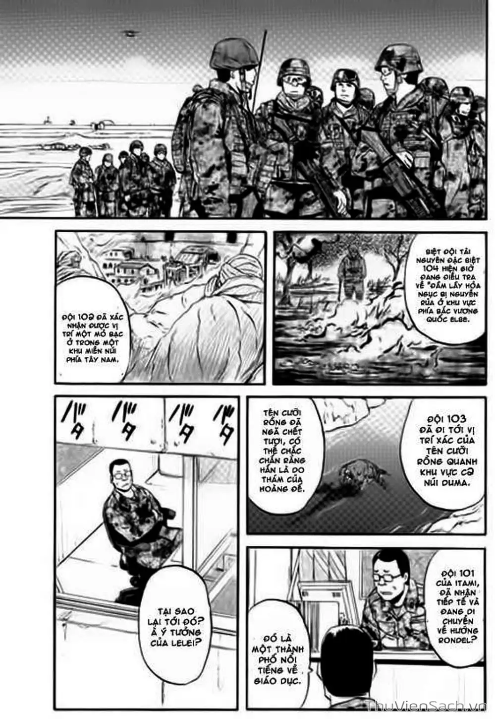 Truyện Tranh Phía Sau Cánh Cổng Bóng Tối Của Hư Không! trang 6