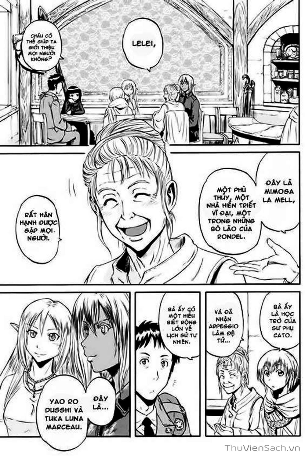 Truyện Tranh Phía Sau Cánh Cổng Bóng Tối Của Hư Không! trang 6