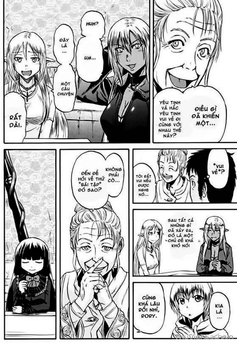 Truyện Tranh Phía Sau Cánh Cổng Bóng Tối Của Hư Không! trang 6