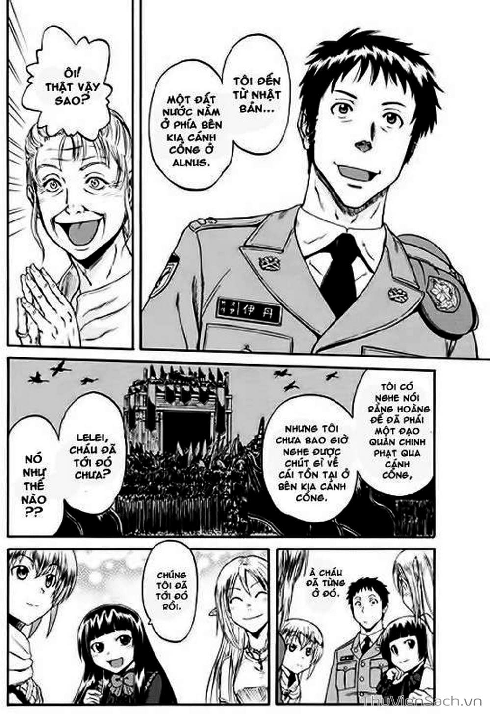 Truyện Tranh Phía Sau Cánh Cổng Bóng Tối Của Hư Không! trang 6