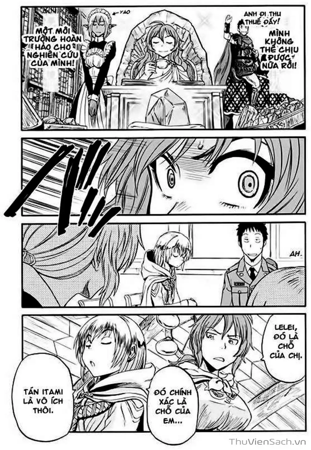 Truyện Tranh Phía Sau Cánh Cổng Bóng Tối Của Hư Không! trang 6