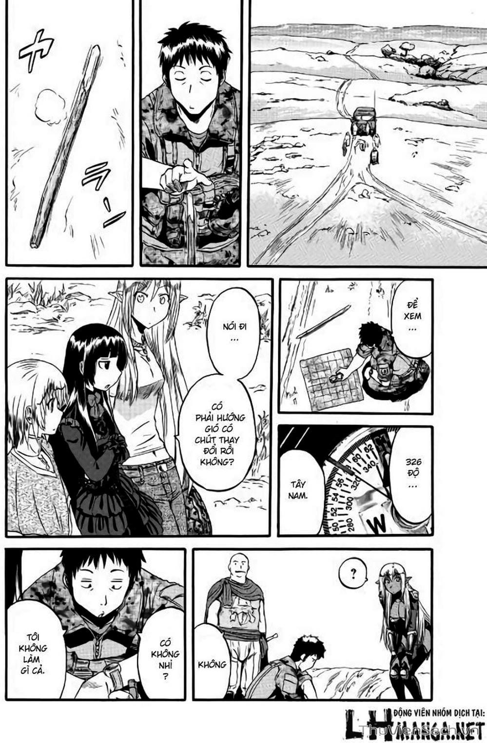 Truyện Tranh Phía Sau Cánh Cổng Bóng Tối Của Hư Không! trang 6