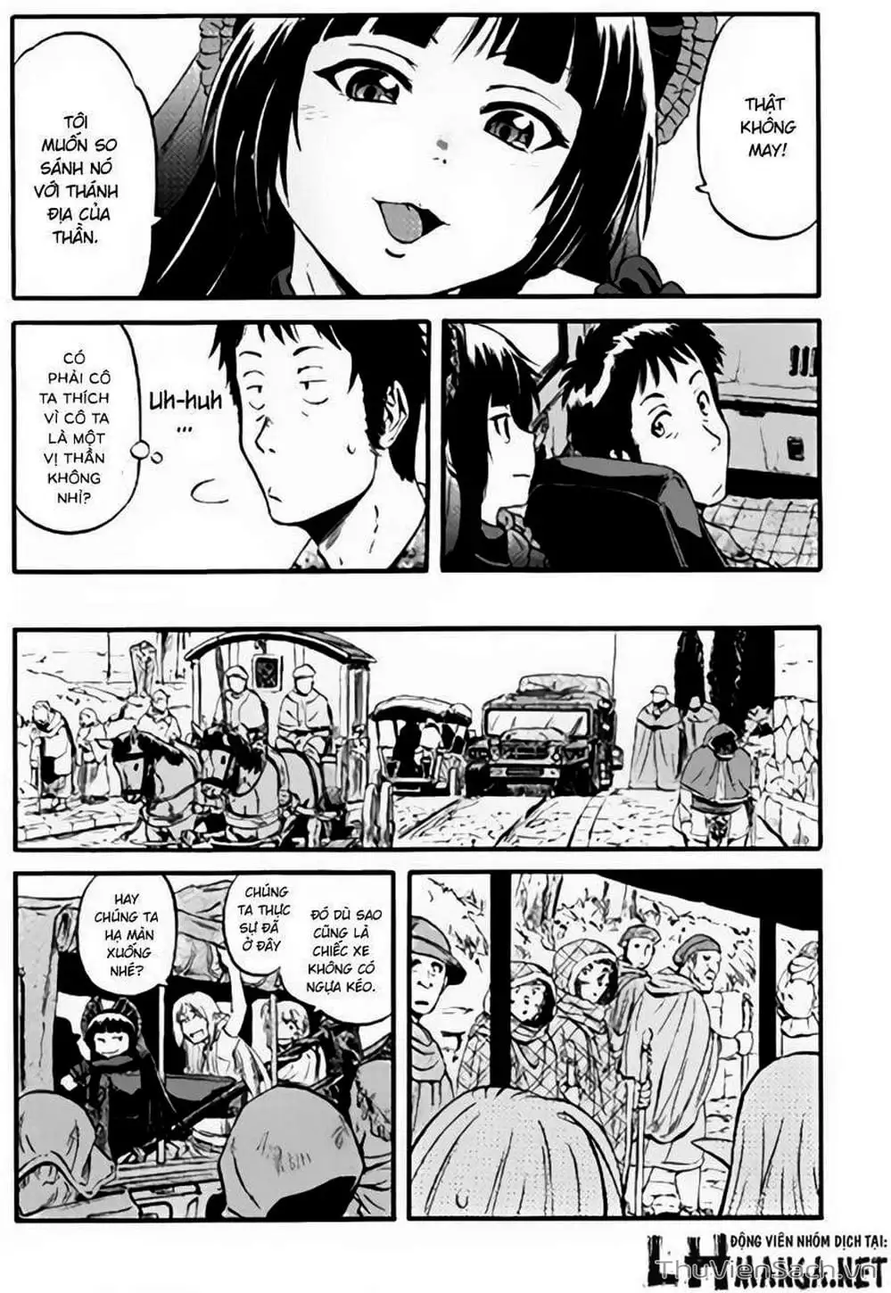 Truyện Tranh Phía Sau Cánh Cổng Bóng Tối Của Hư Không! trang 6