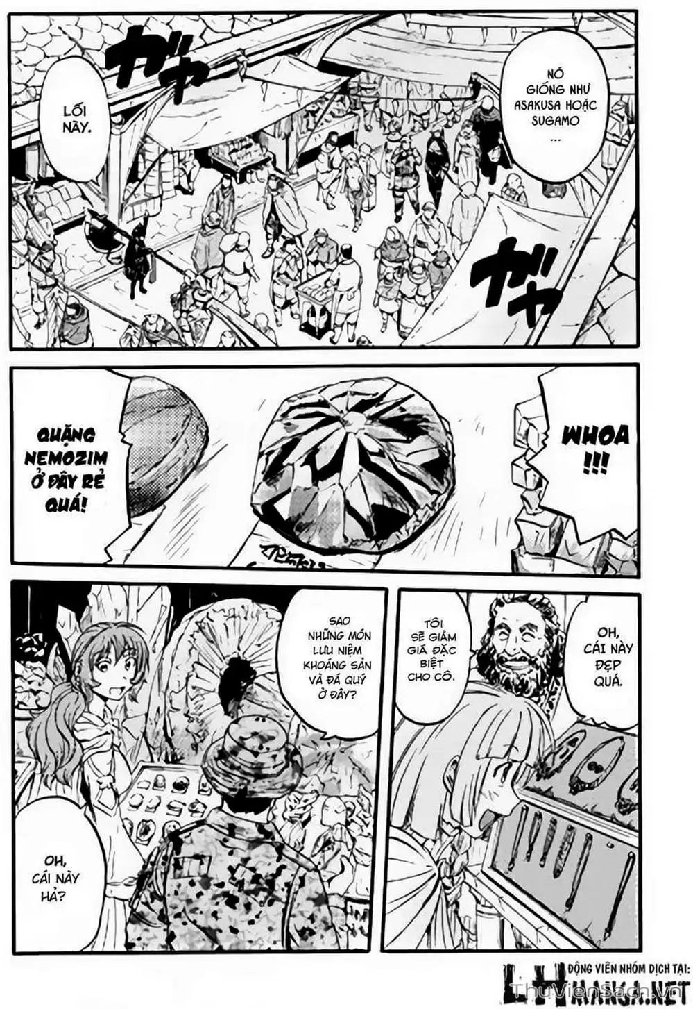 Truyện Tranh Phía Sau Cánh Cổng Bóng Tối Của Hư Không! trang 6