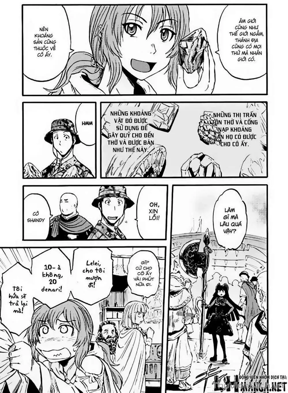 Truyện Tranh Phía Sau Cánh Cổng Bóng Tối Của Hư Không! trang 6