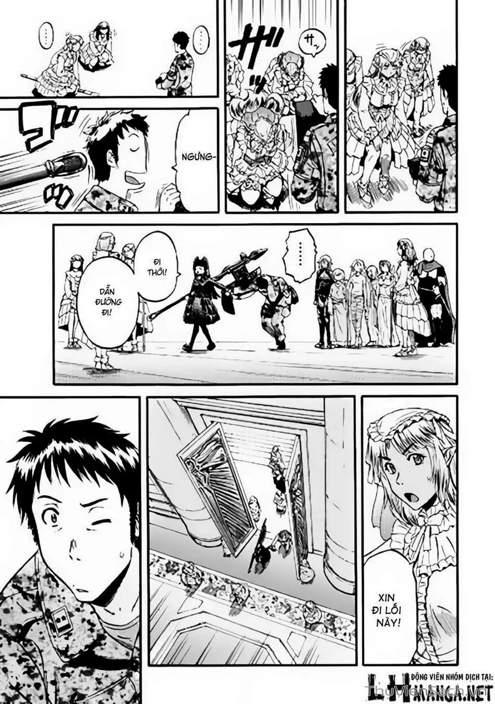 Truyện Tranh Phía Sau Cánh Cổng Bóng Tối Của Hư Không! trang 6