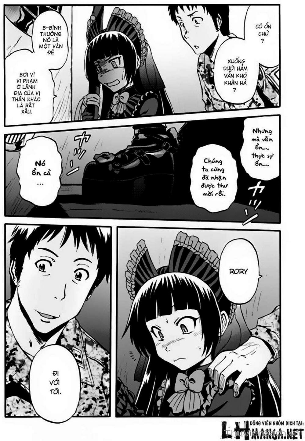 Truyện Tranh Phía Sau Cánh Cổng Bóng Tối Của Hư Không! trang 6