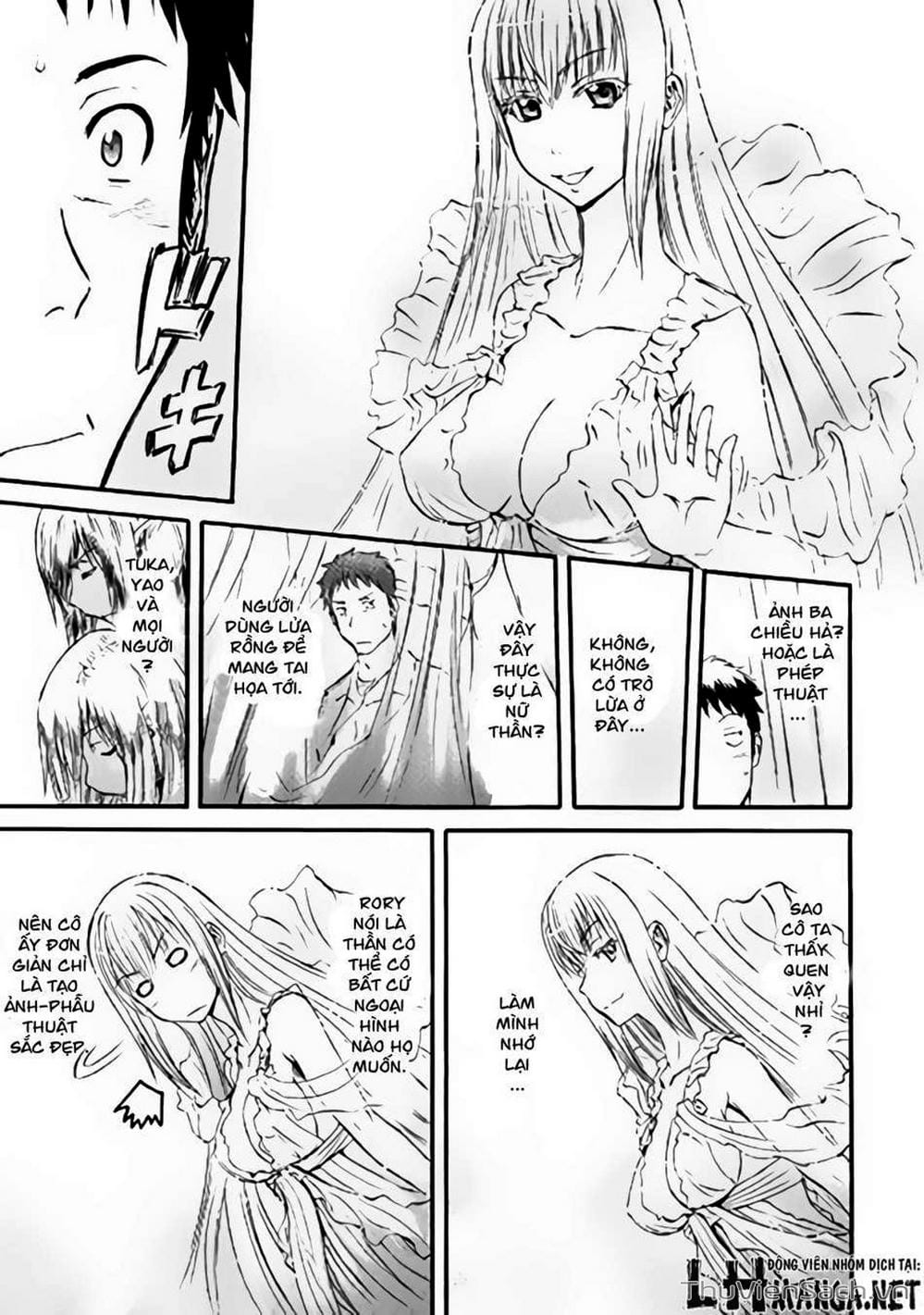 Truyện Tranh Phía Sau Cánh Cổng Bóng Tối Của Hư Không! trang 6