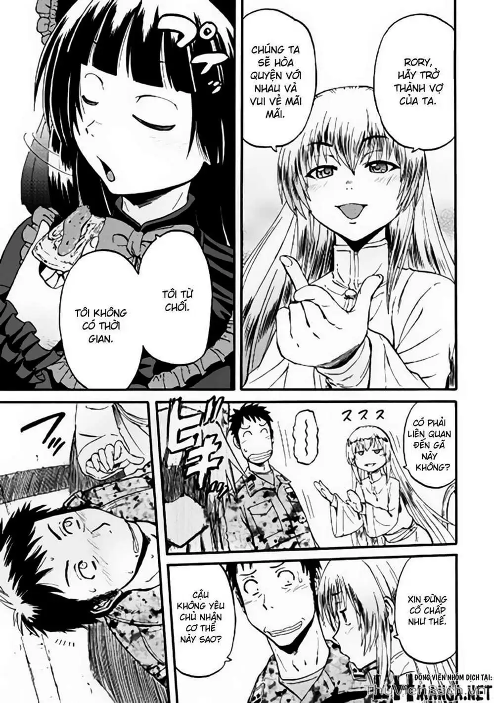 Truyện Tranh Phía Sau Cánh Cổng Bóng Tối Của Hư Không! trang 6