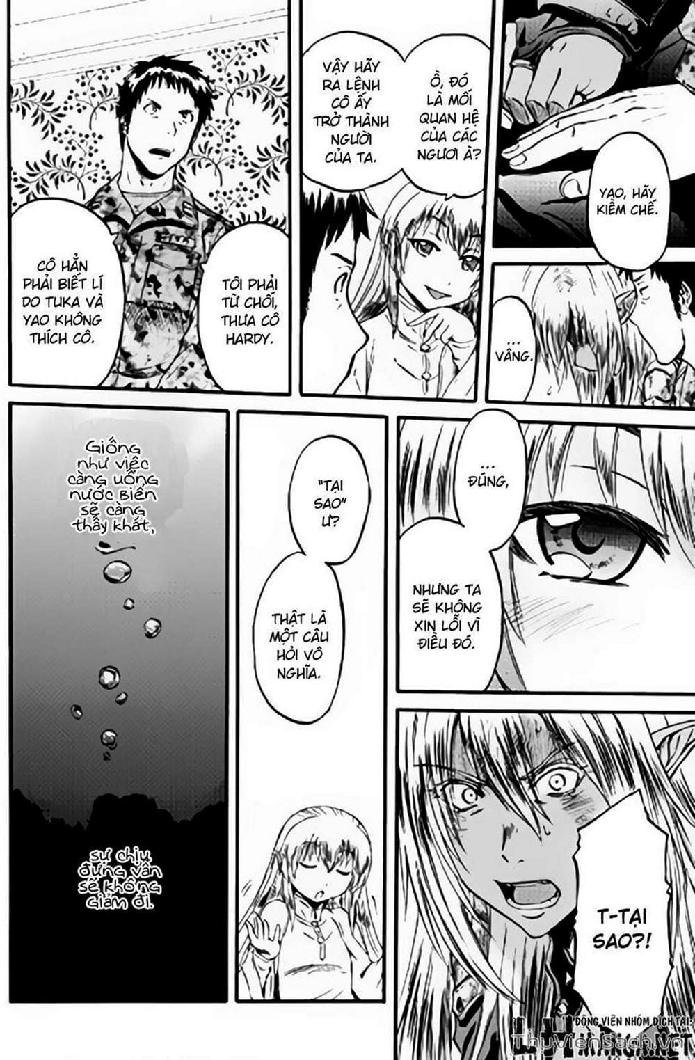 Truyện Tranh Phía Sau Cánh Cổng Bóng Tối Của Hư Không! trang 6