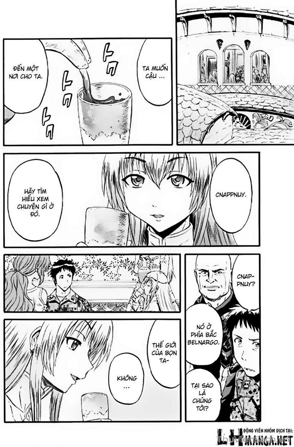 Truyện Tranh Phía Sau Cánh Cổng Bóng Tối Của Hư Không! trang 6