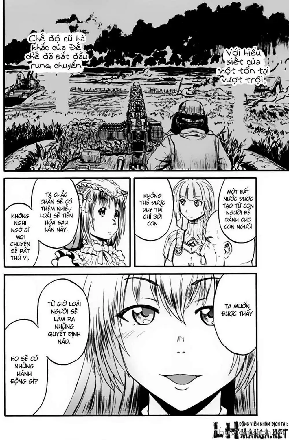 Truyện Tranh Phía Sau Cánh Cổng Bóng Tối Của Hư Không! trang 6