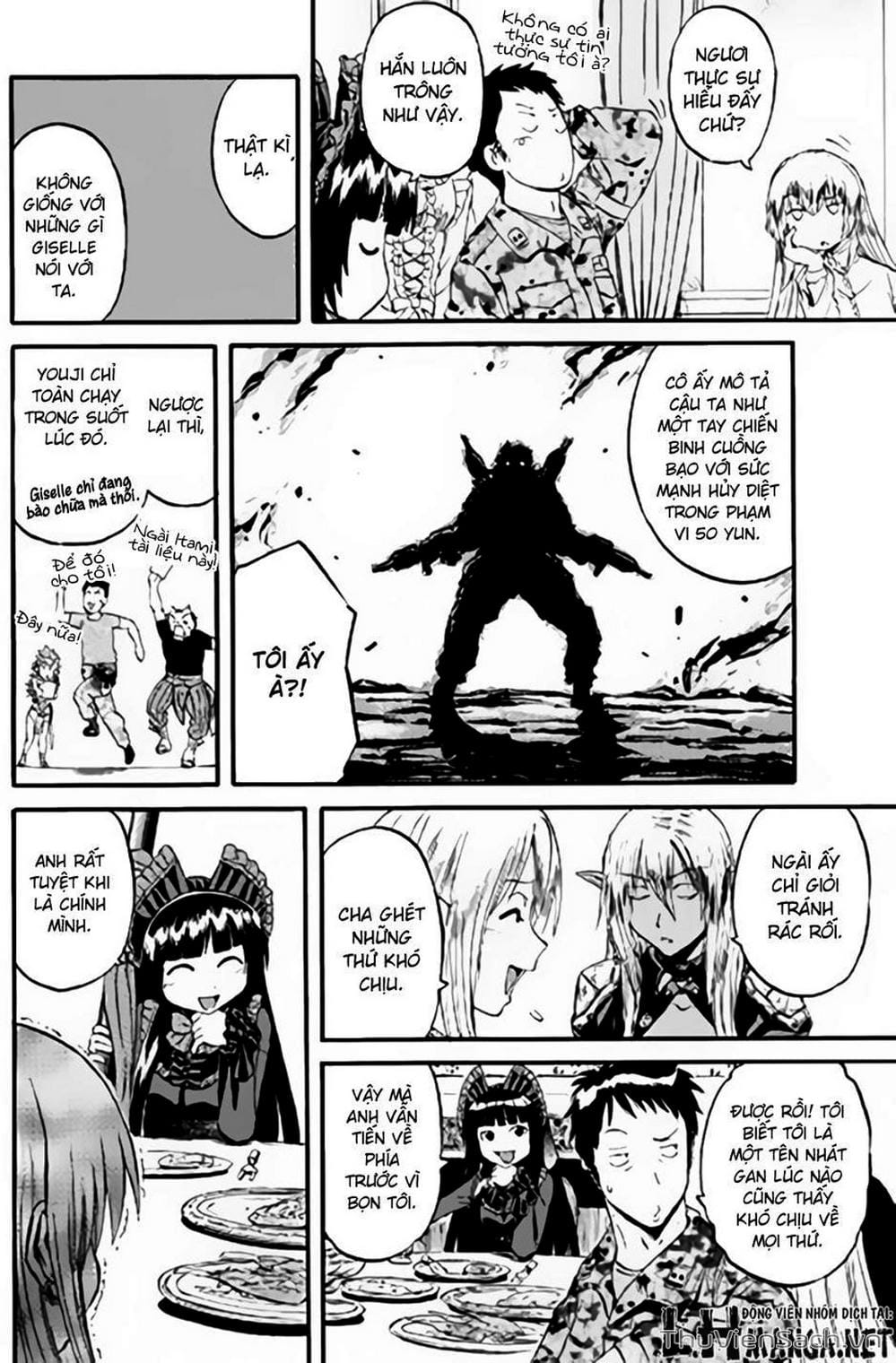 Truyện Tranh Phía Sau Cánh Cổng Bóng Tối Của Hư Không! trang 6
