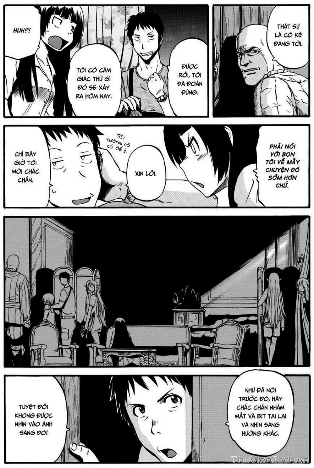 Truyện Tranh Phía Sau Cánh Cổng Bóng Tối Của Hư Không! trang 6