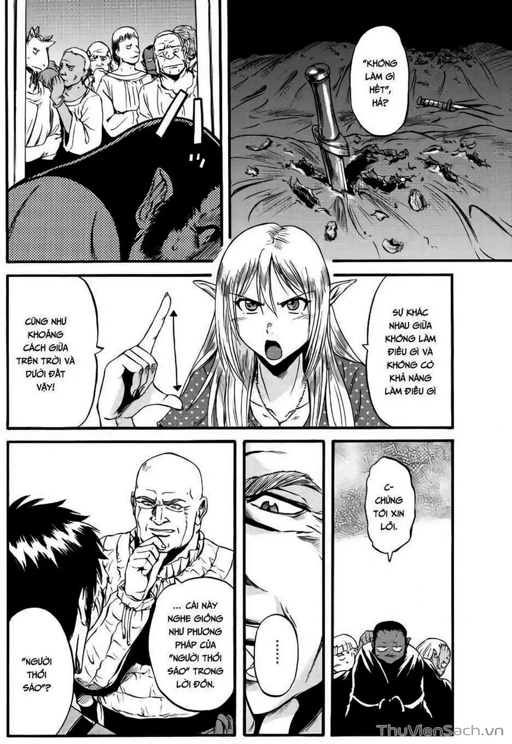 Truyện Tranh Phía Sau Cánh Cổng Bóng Tối Của Hư Không! trang 6