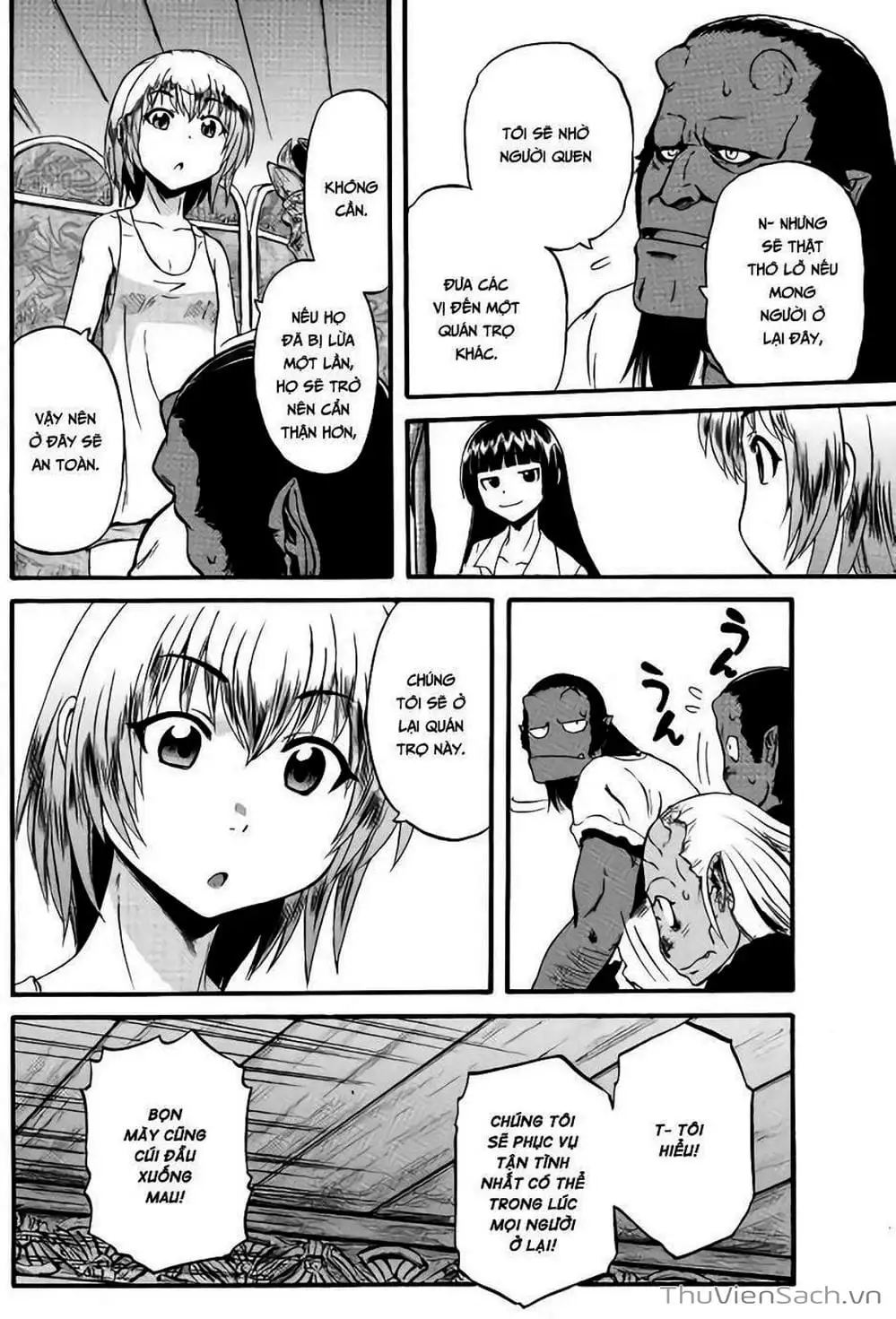 Truyện Tranh Phía Sau Cánh Cổng Bóng Tối Của Hư Không! trang 6