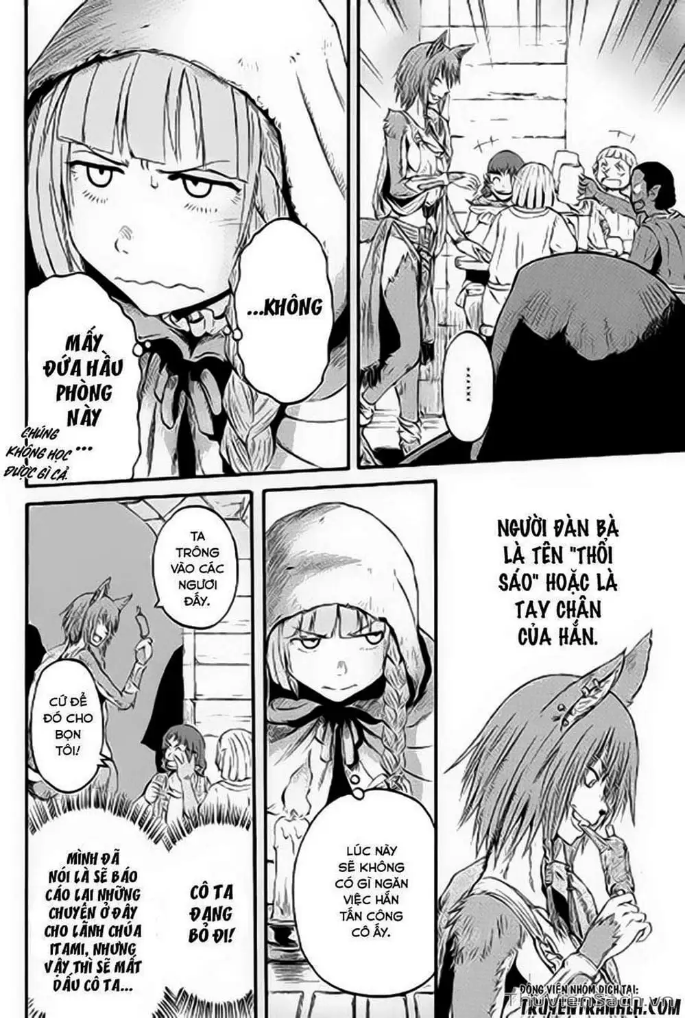 Truyện Tranh Phía Sau Cánh Cổng Bóng Tối Của Hư Không! trang 6