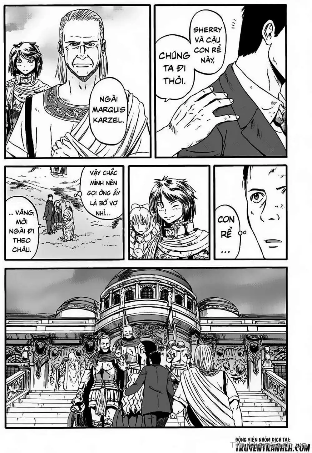 Truyện Tranh Phía Sau Cánh Cổng Bóng Tối Của Hư Không! trang 6