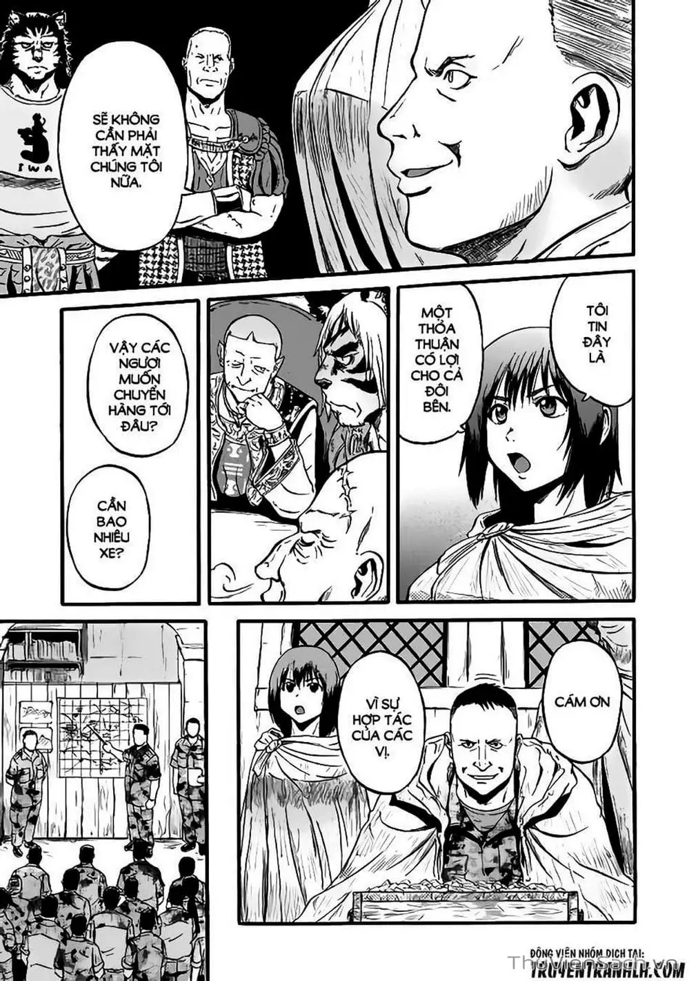 Truyện Tranh Phía Sau Cánh Cổng Bóng Tối Của Hư Không! trang 6