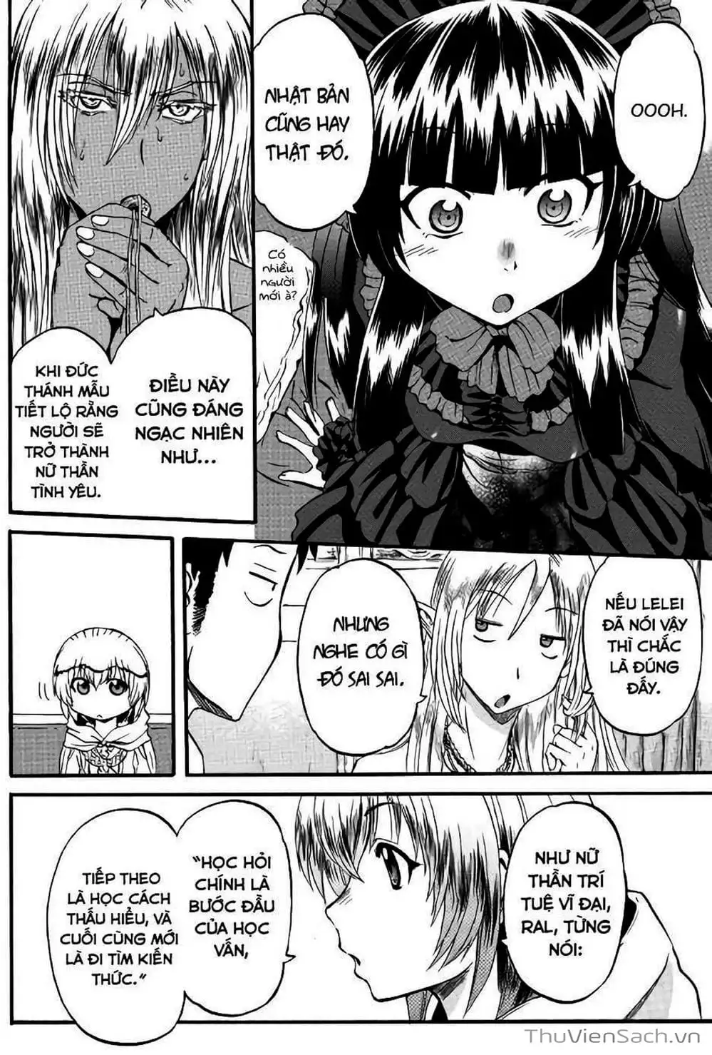 Truyện Tranh Phía Sau Cánh Cổng Bóng Tối Của Hư Không! trang 6