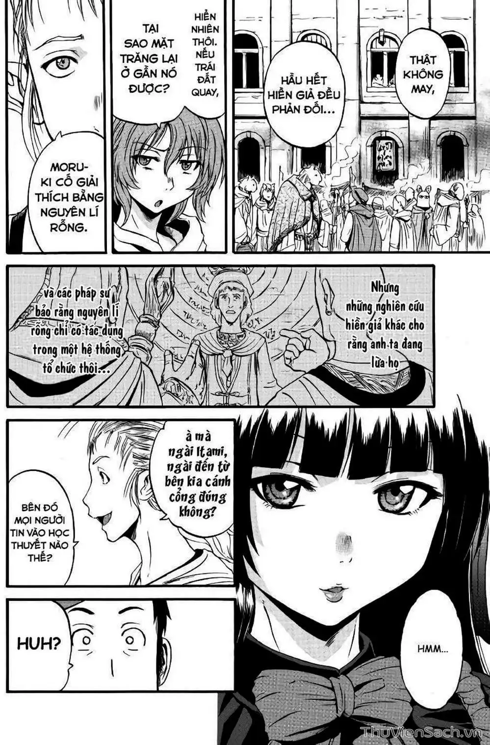 Truyện Tranh Phía Sau Cánh Cổng Bóng Tối Của Hư Không! trang 6