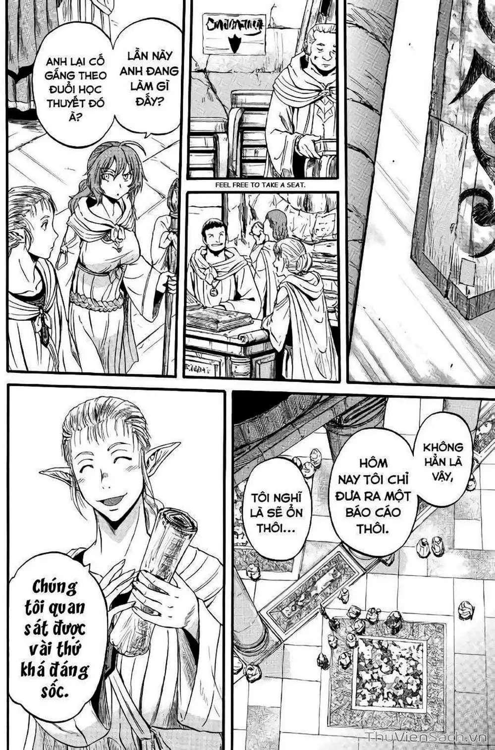 Truyện Tranh Phía Sau Cánh Cổng Bóng Tối Của Hư Không! trang 6