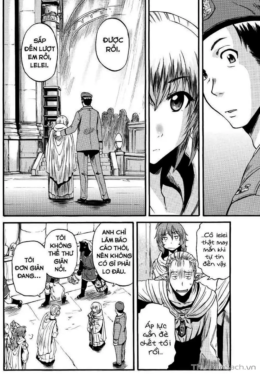 Truyện Tranh Phía Sau Cánh Cổng Bóng Tối Của Hư Không! trang 6