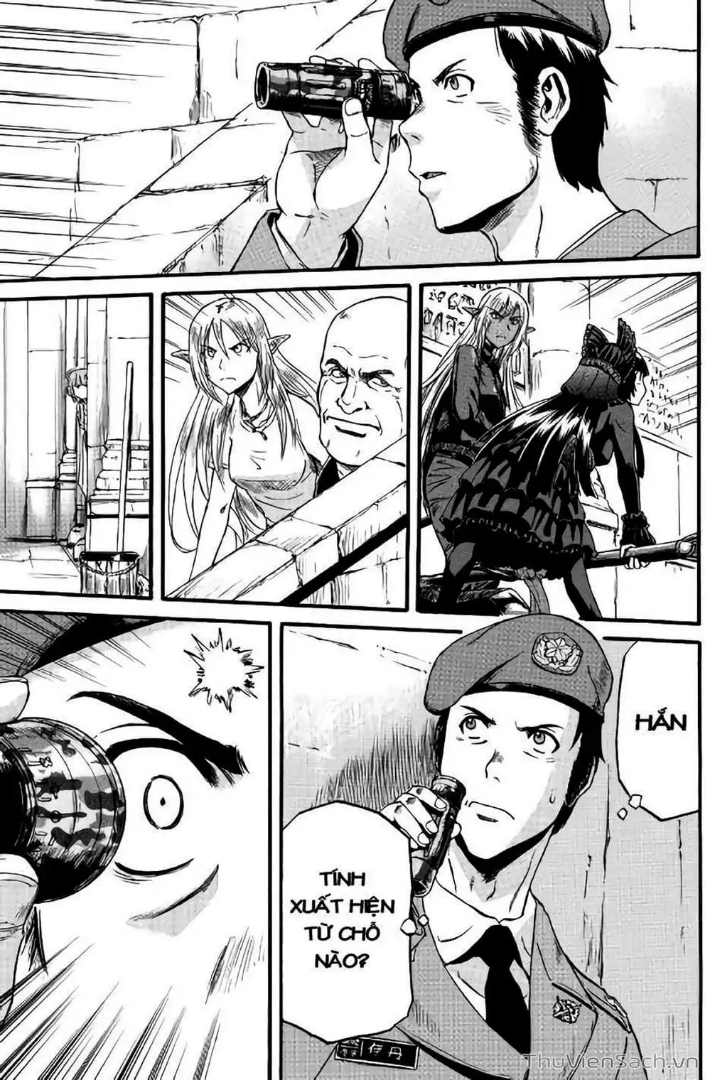 Truyện Tranh Phía Sau Cánh Cổng Bóng Tối Của Hư Không! trang 6