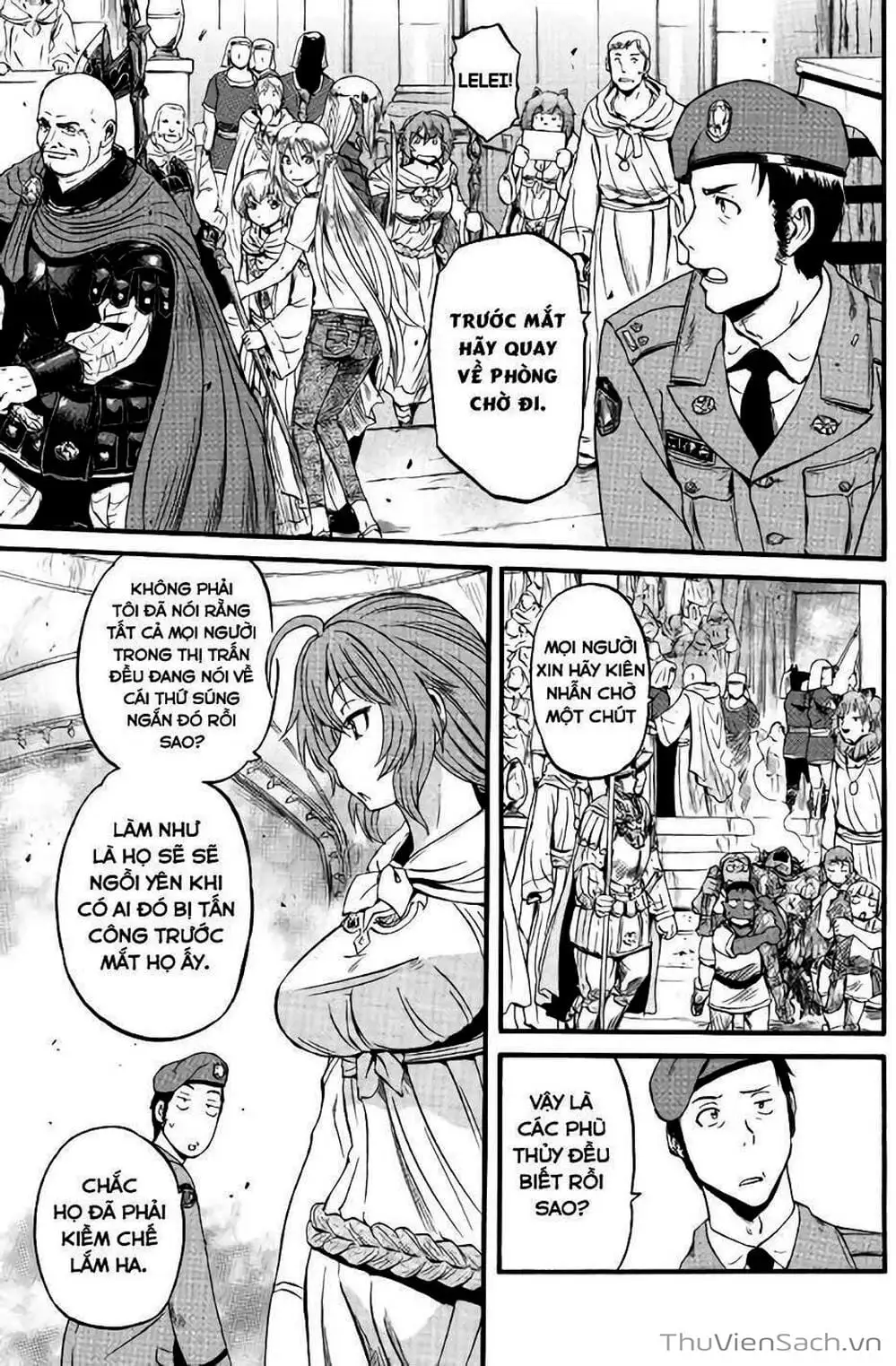 Truyện Tranh Phía Sau Cánh Cổng Bóng Tối Của Hư Không! trang 6