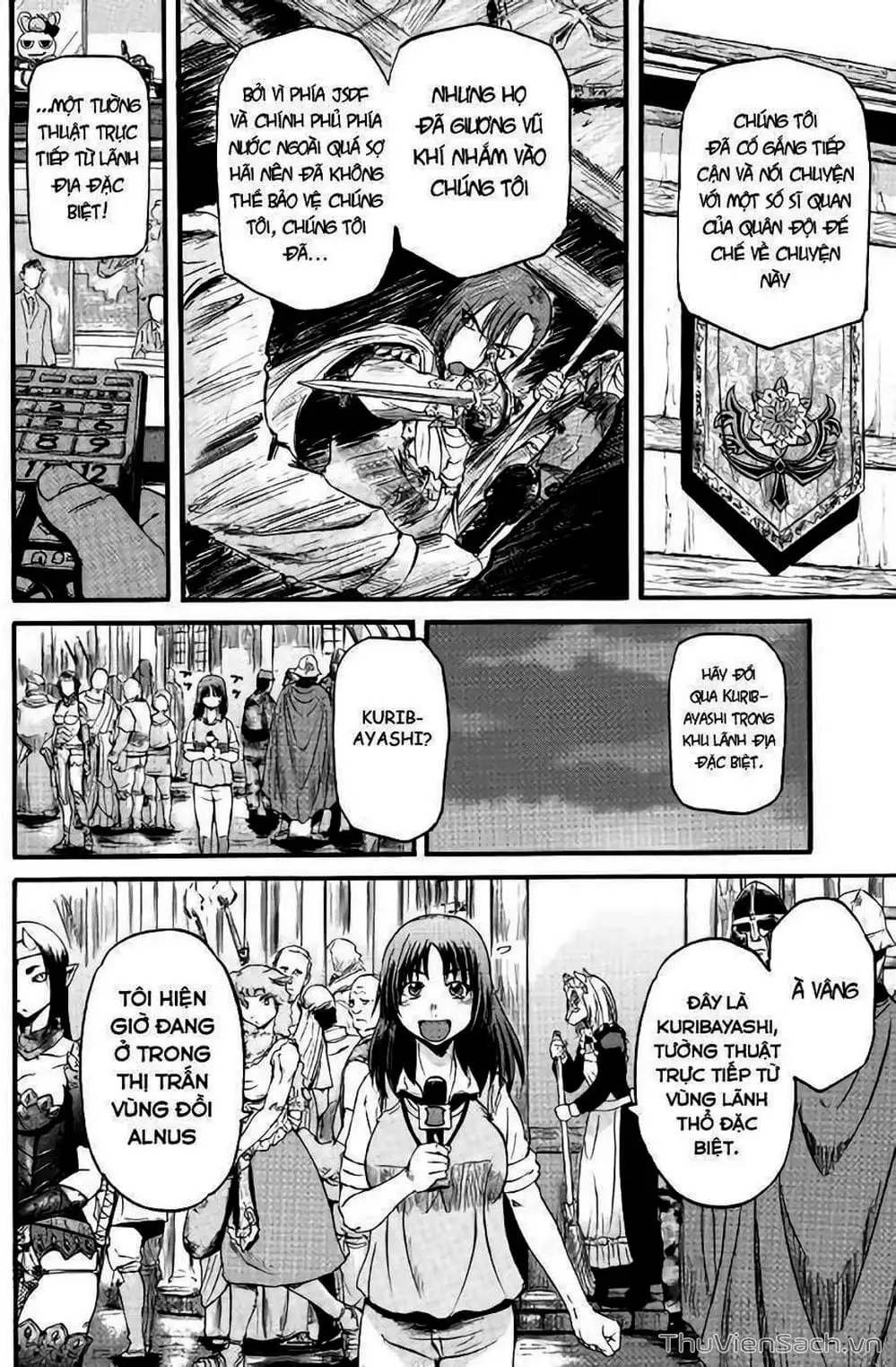 Truyện Tranh Phía Sau Cánh Cổng Bóng Tối Của Hư Không! trang 6