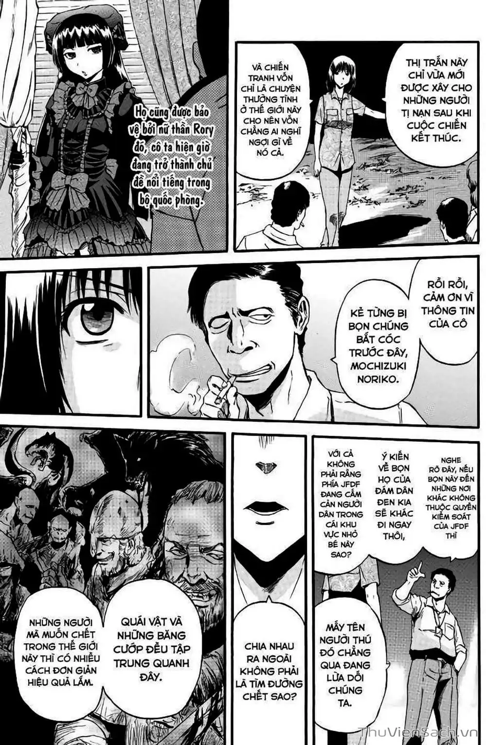 Truyện Tranh Phía Sau Cánh Cổng Bóng Tối Của Hư Không! trang 6