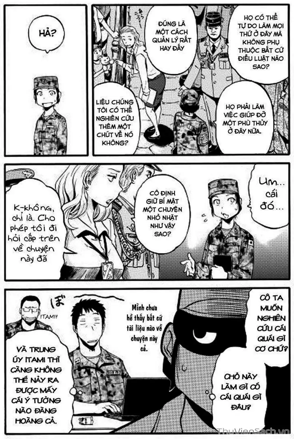 Truyện Tranh Phía Sau Cánh Cổng Bóng Tối Của Hư Không! trang 6