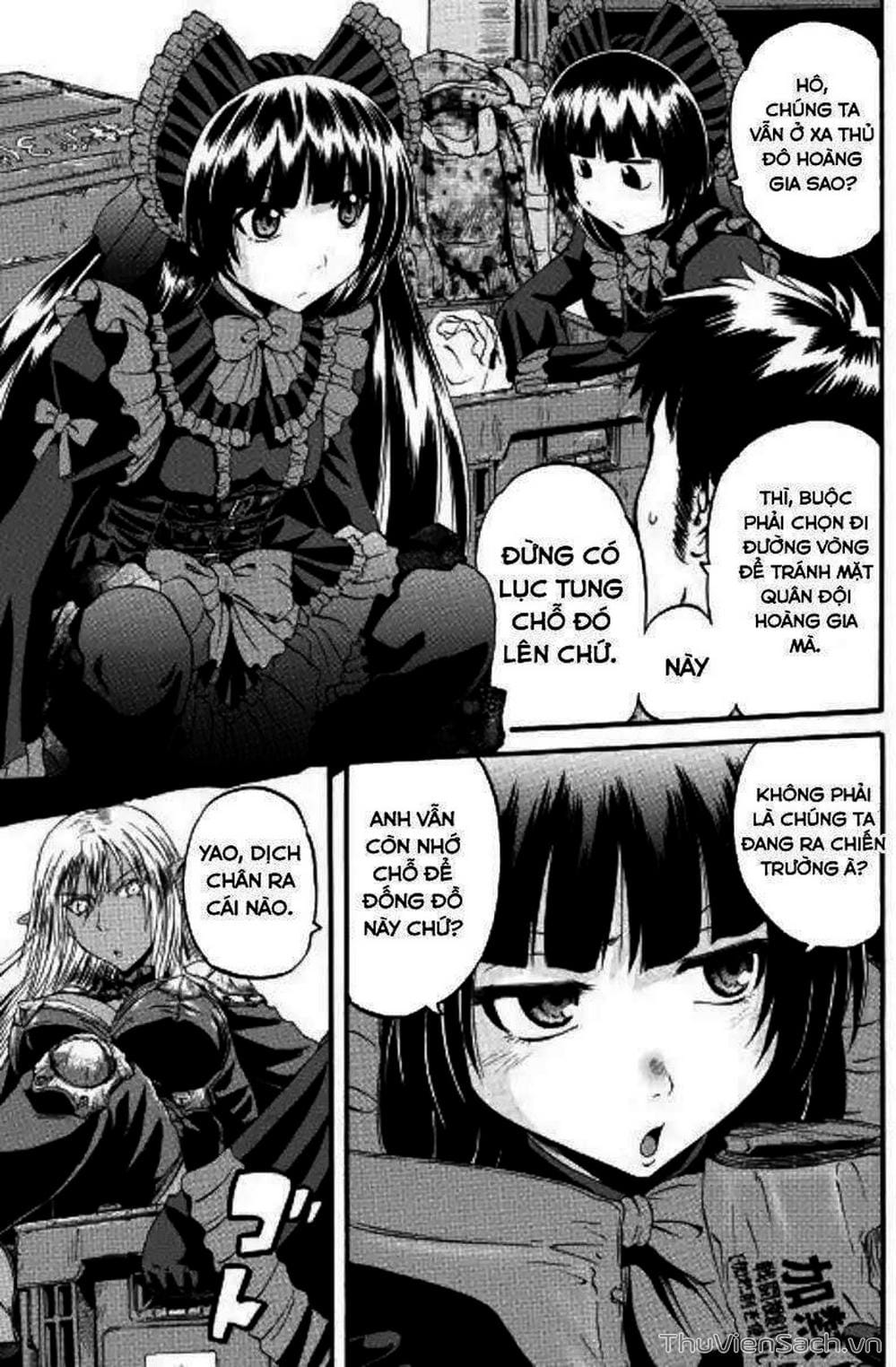 Truyện Tranh Phía Sau Cánh Cổng Bóng Tối Của Hư Không! trang 6