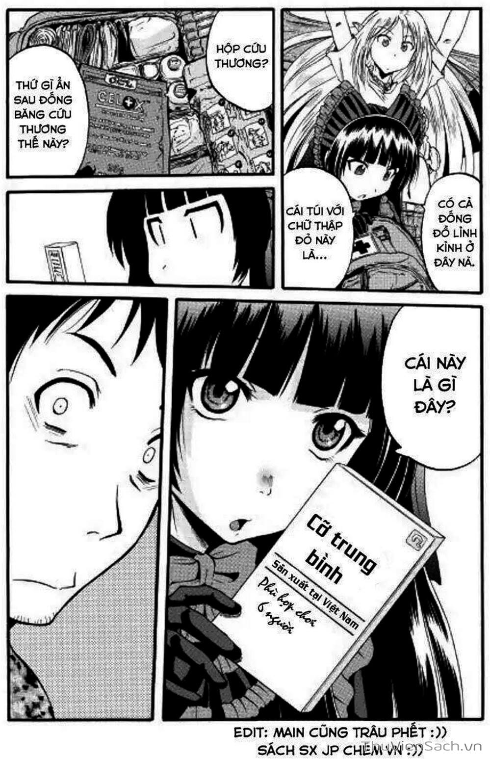 Truyện Tranh Phía Sau Cánh Cổng Bóng Tối Của Hư Không! trang 6