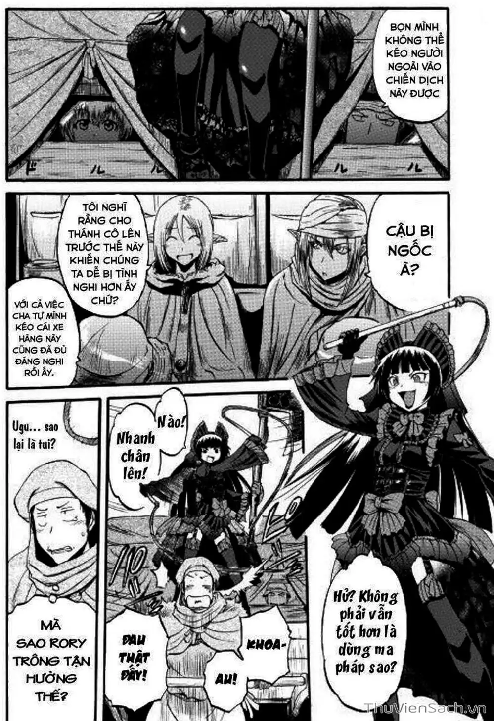 Truyện Tranh Phía Sau Cánh Cổng Bóng Tối Của Hư Không! trang 6
