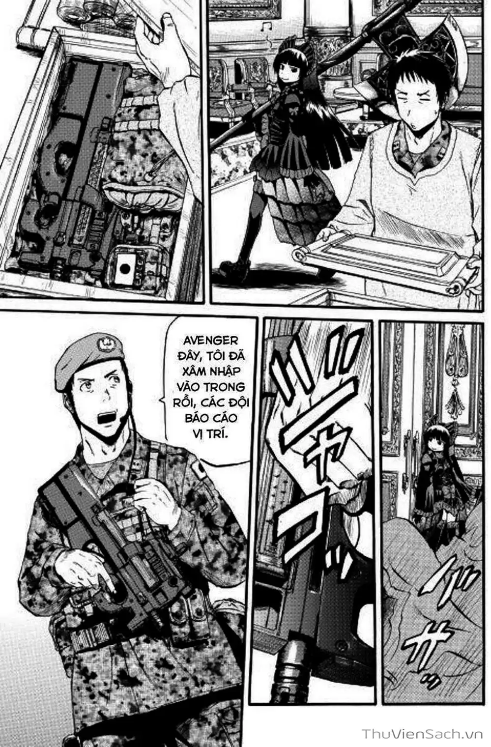 Truyện Tranh Phía Sau Cánh Cổng Bóng Tối Của Hư Không! trang 6