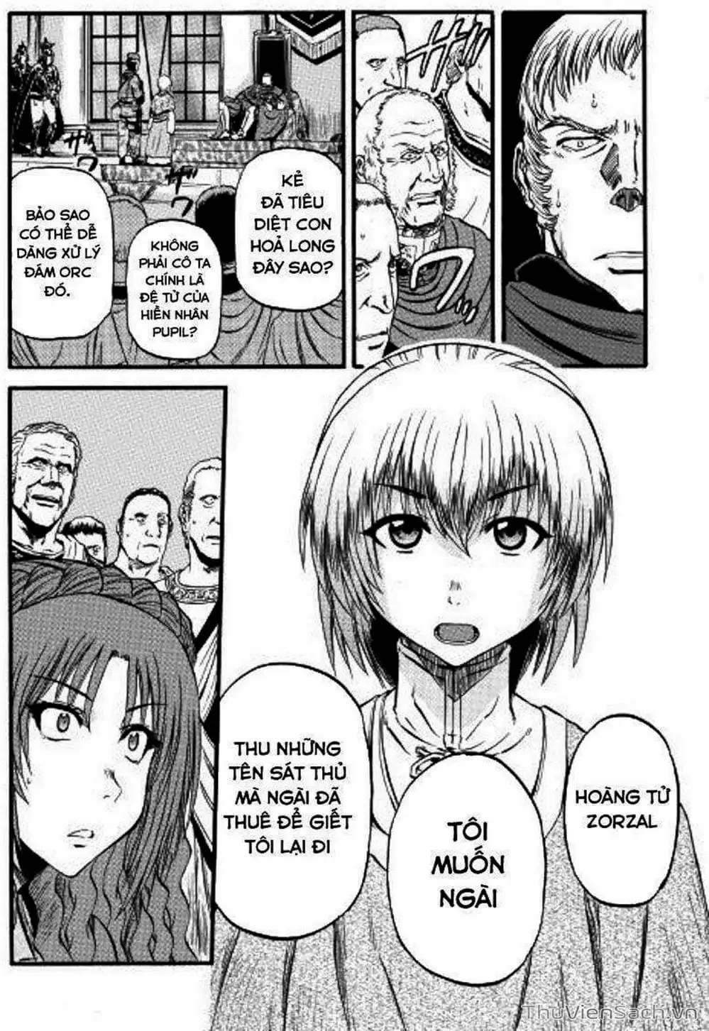 Truyện Tranh Phía Sau Cánh Cổng Bóng Tối Của Hư Không! trang 6