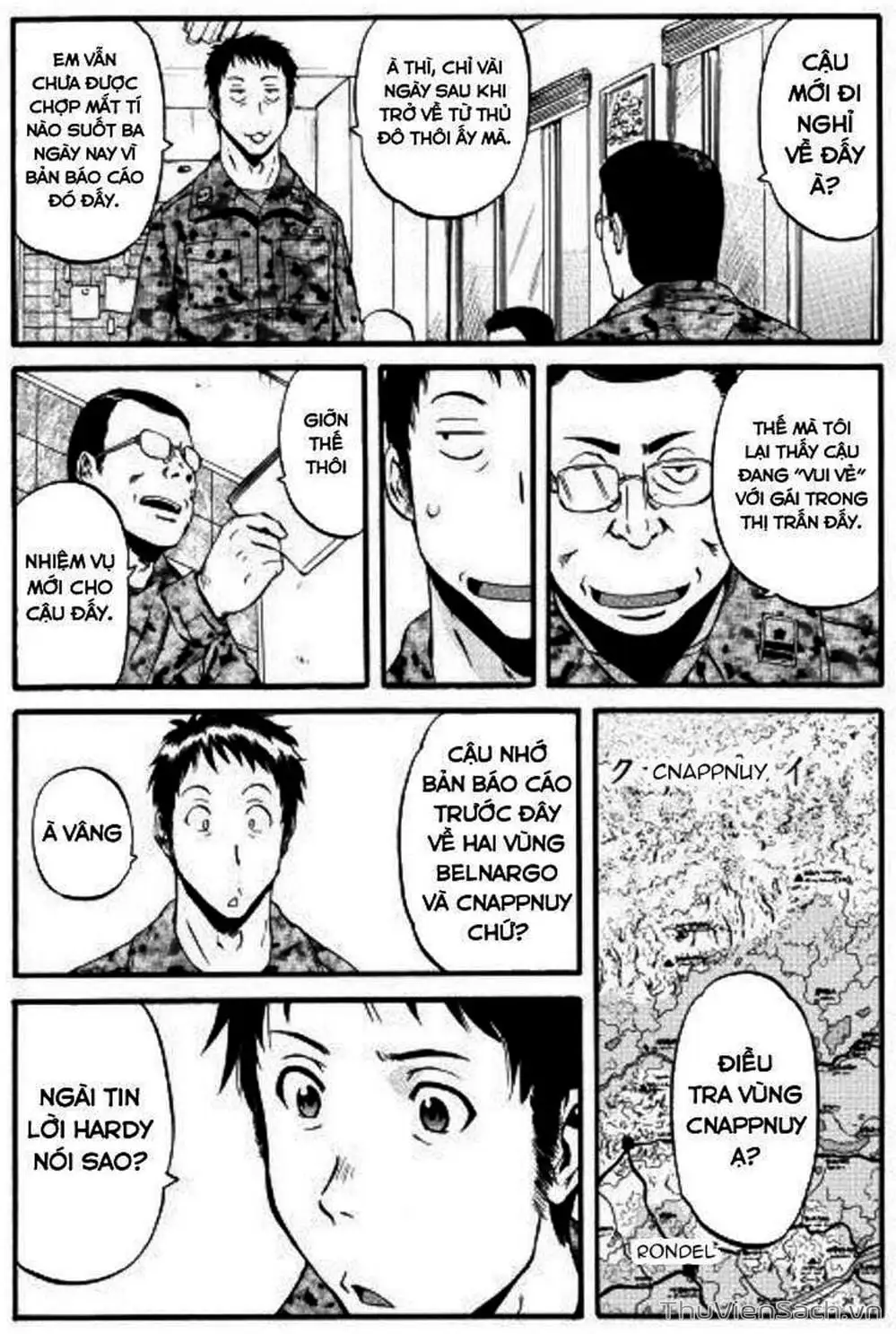 Truyện Tranh Phía Sau Cánh Cổng Bóng Tối Của Hư Không! trang 6