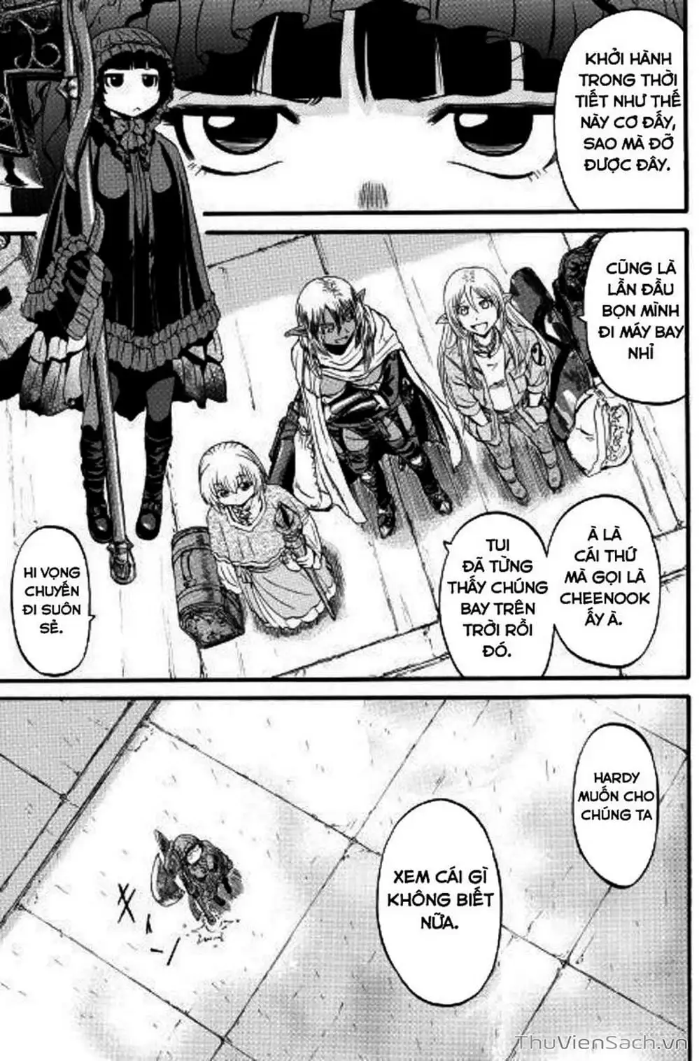 Truyện Tranh Phía Sau Cánh Cổng Bóng Tối Của Hư Không! trang 6