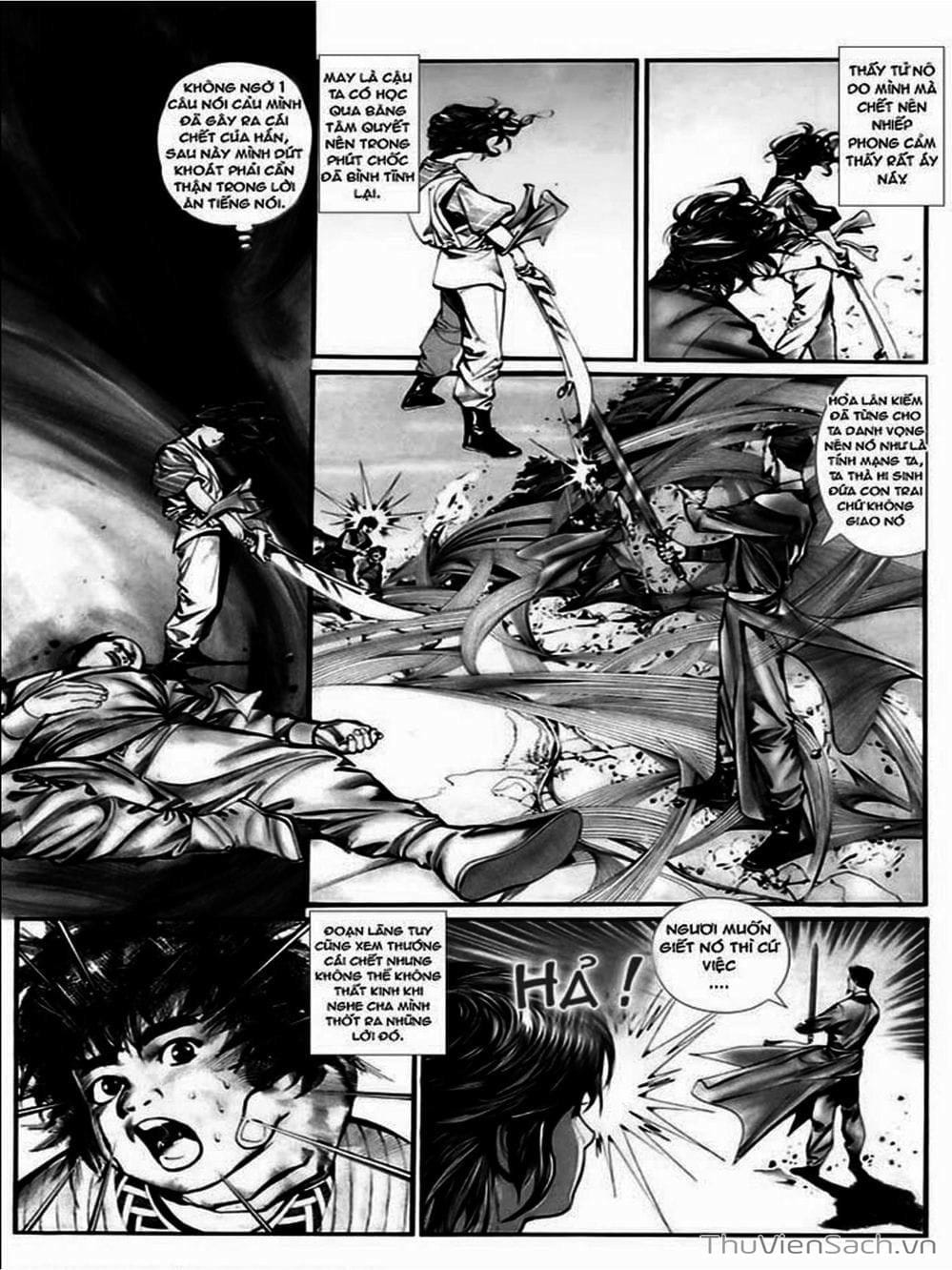 Truyện Tranh Phong Vân Manhua trang 3