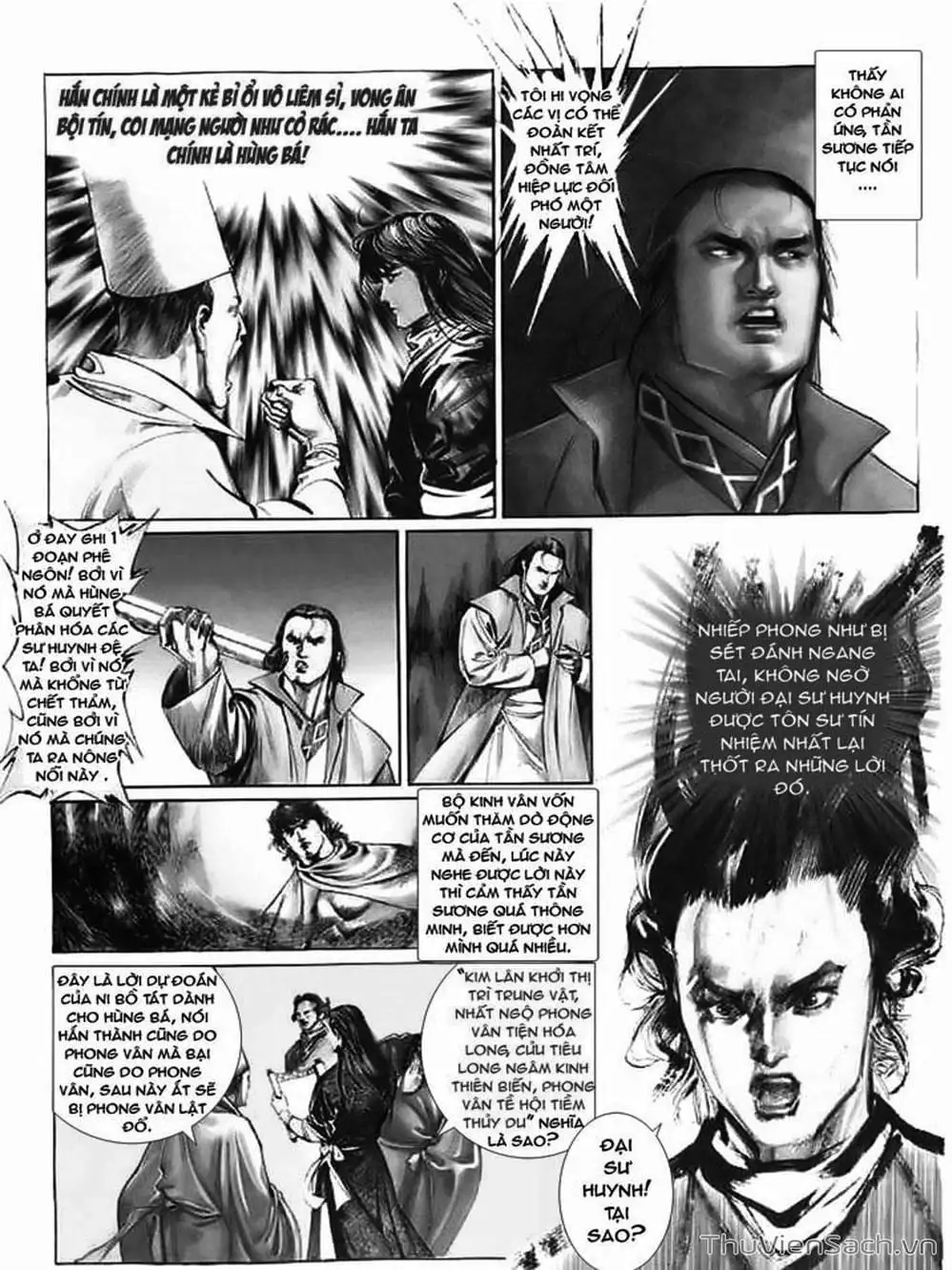 Truyện Tranh Phong Vân Manhua trang 3