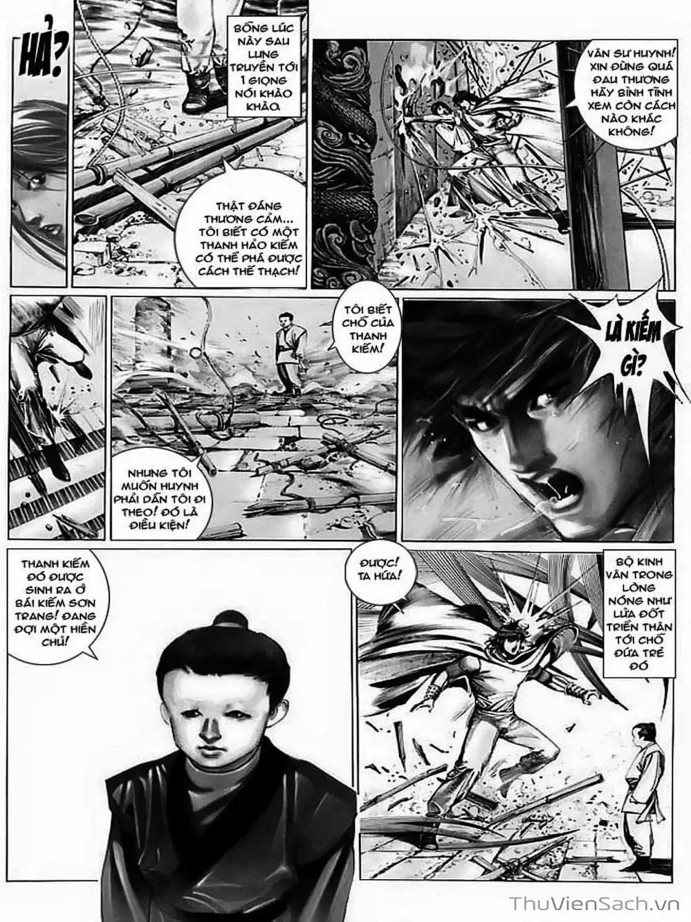 Truyện Tranh Phong Vân Manhua trang 3