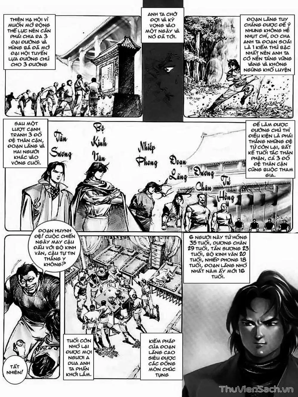 Truyện Tranh Phong Vân Manhua trang 3