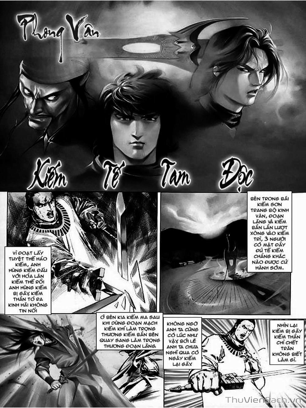 Truyện Tranh Phong Vân Manhua trang 3