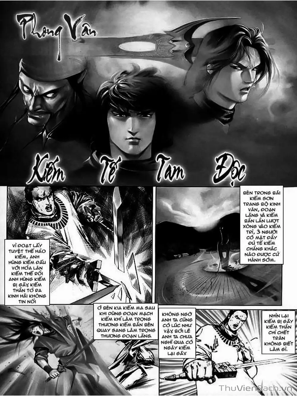Truyện Tranh Phong Vân Manhua trang 3