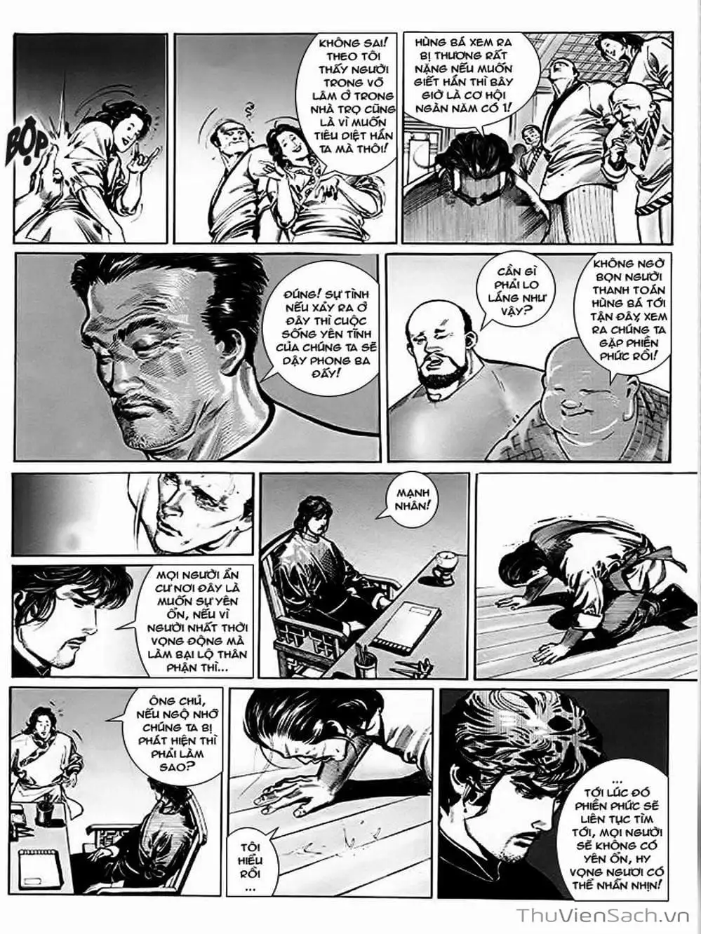 Truyện Tranh Phong Vân Manhua trang 3