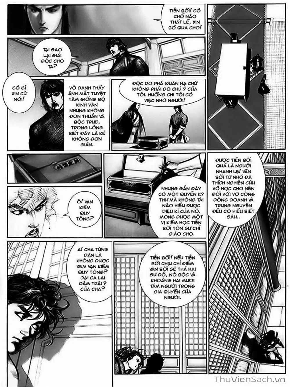 Truyện Tranh Phong Vân Manhua trang 3