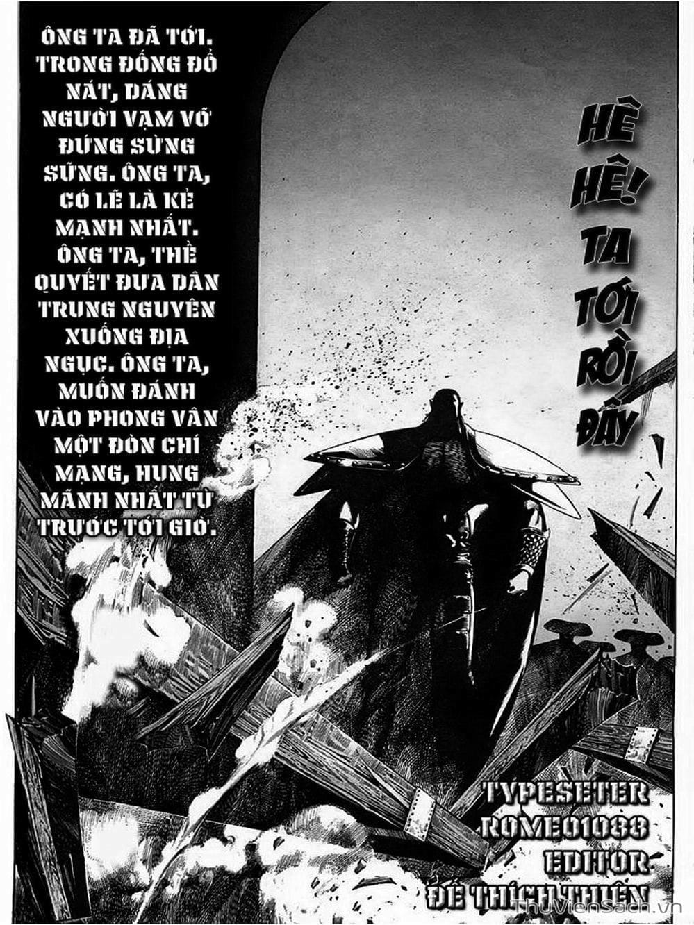 Truyện Tranh Phong Vân Manhua trang 3