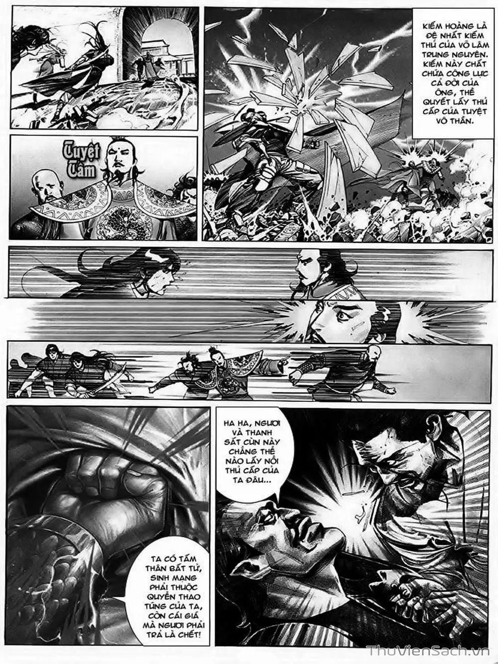 Truyện Tranh Phong Vân Manhua trang 3